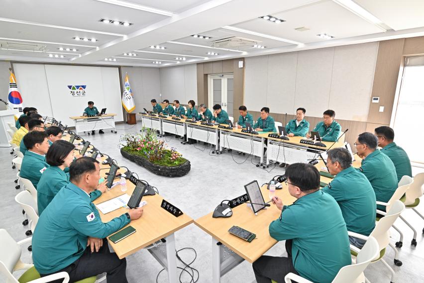 2025년 여름철 자연재난 대비 추진상황 보고회대표 이미지